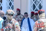 L'imam de fayçal accueille le général doumbouya : une visite symbolique
