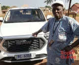 UFDG à Kankan : Antoine Dogbo Guilavogui parle de modernité après son nouveau 4x4