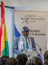 Bangaly Steve à Bruxelles : Le Général Mamadi Doumbouya, un leader engagé pour la Guinée